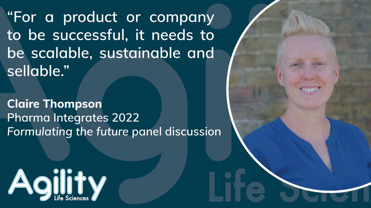 agilitylifesci's tweet image. Our CEO @claire6thompson is featured in @LSIntegrates' #PharmaIntegrates post-conference writeup here: 

lifescienceintegrates.com/pharma-and-hea…
 
PLUS check out Claire's '#Formulating the future' panel session at the event here: 

player.vimeo.com/video/77273945…
 
#LifeSciences #Formulations