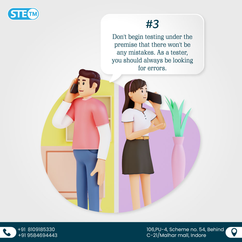 testing_edu's tweet photo. Software testing advice for testers to follow daily✔️
.
>>Swipe Left for all the advice>>
.
What would you add to this list?
Mention it in the comment box!!
.
#ste #softwaretestingedu #softwaretestingadvice #testingadvice #advice #testingrules #bug #domain #bugsolutions #tester https://t.co/lUCi2l6etH