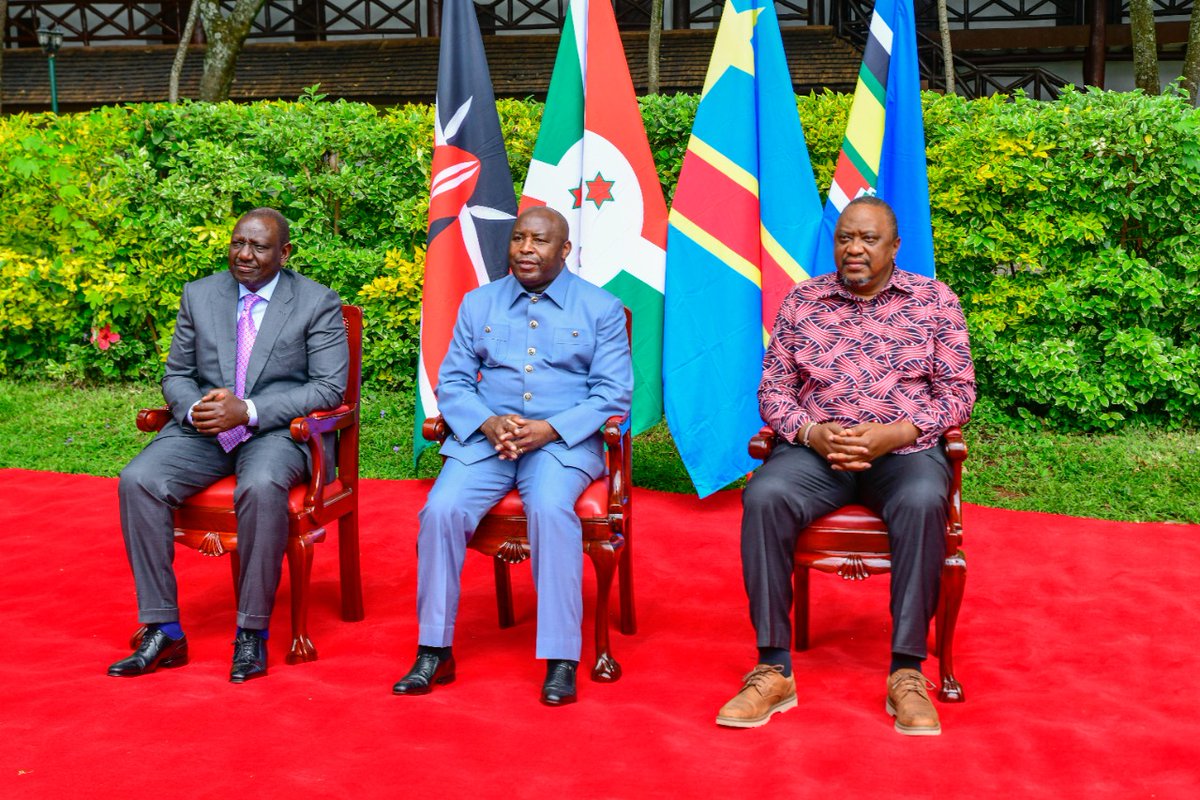 State House Kenya on Twitter "Present were the President of Burundi