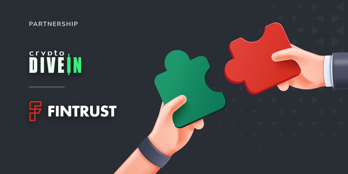 cryptodivein's tweet image. Want to manage your crypto and banking payments more easily and effortlessly?

To tackle these pain points, we partnered up with @FinTrustCH - the leading all-in-one #banking and crypto platform for managing your bank and #crypto account within a single place.