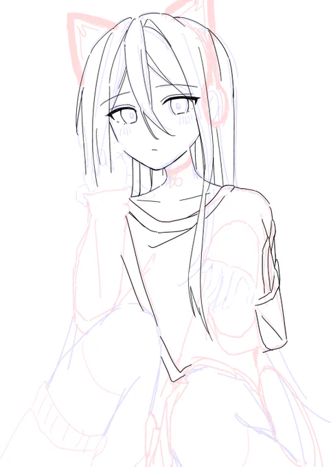 描き終わらないままイベント終わった 
