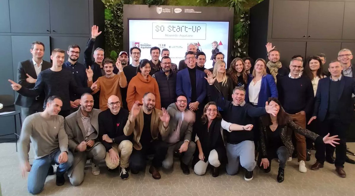 ...Hammel Go, Flovea, <a href="/buttairfly/">Buttairfly - Opérateur de transport eVTOL</a>, Goupil, <a href="/Pickwheel/">Aïssam Moujoud</a>, <a href="/VUFbikes/">VUF</a>, <a href="/DoYouDreamUp/">Dydu</a>, <a href="/Locuta_callbot/">Locuta</a>, <a href="/VRD_STUDIO/">VRD StudiO</a>, Starleads 🚀

Let's go #TeamNAqui 🔥

#TeamFranceExport #FrenchTech #Bordeaux