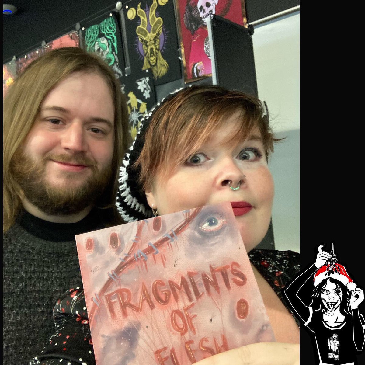 LivHorrorClub's tweet photo. A Liverpool based duo who create horror comics and zines! Katie Whittle is a co-founder and will also have a selection of gothic fantasy prints and accessories! https://t.co/ySWbCPrubQ