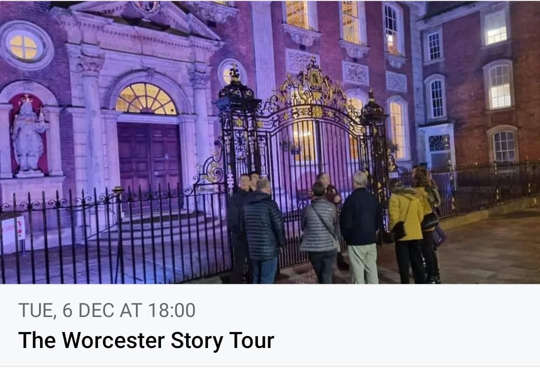 DiscoverhistPH's tweet photo. Have you been on the #WorcesterStory yet. #Avoiddisappointment and #booktoday @WorcesterTIC @VisitWorcester @VisitWorcs @bbchw @worcesternews #WorcestershireHour #worcesterwalkingtours #guidedwalks #walkingtours #tourguide #tourism @WorcesterBID #Worcester #citytours #tour https://t.co/VtA8xb6uAI