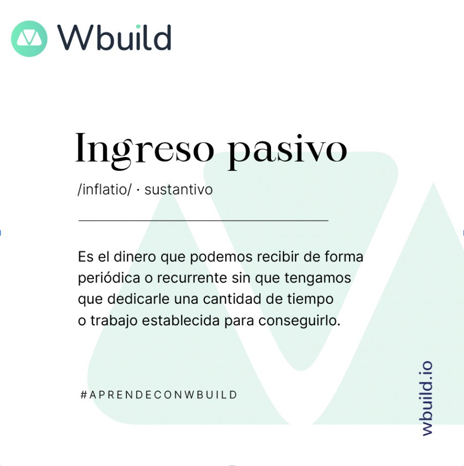 wbuild_io's tweet photo. Invertir en activos inmobiliarios son una buena vía porque pueden ayudarte a generar riqueza, diversificar tu cartera y generar estos ingresos pasivos. 
Proporcionan flujo de efectivo y apreciación del valor con el tiempo.
 #wbuild #invest #realestate 
https://t.co/Ei14AUfuFx https://t.co/Qq1HQ3lWxu