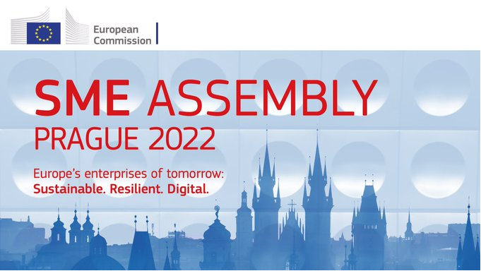 dgipyme's tweet photo. Una delegación de @IndustriaGob,encabezada por el SG de Industria Raül Blanco, está en #Praga para asistir a la #SMEAssembly2022. Durante tres días visibilizarán las políticas públicas en materia de #PYME que lleva a cabo el @mincoturgob. Podéis seguirlo👇🏼
https://t.co/g0M9HHSNVt https://t.co/iiaRw4n5Fo