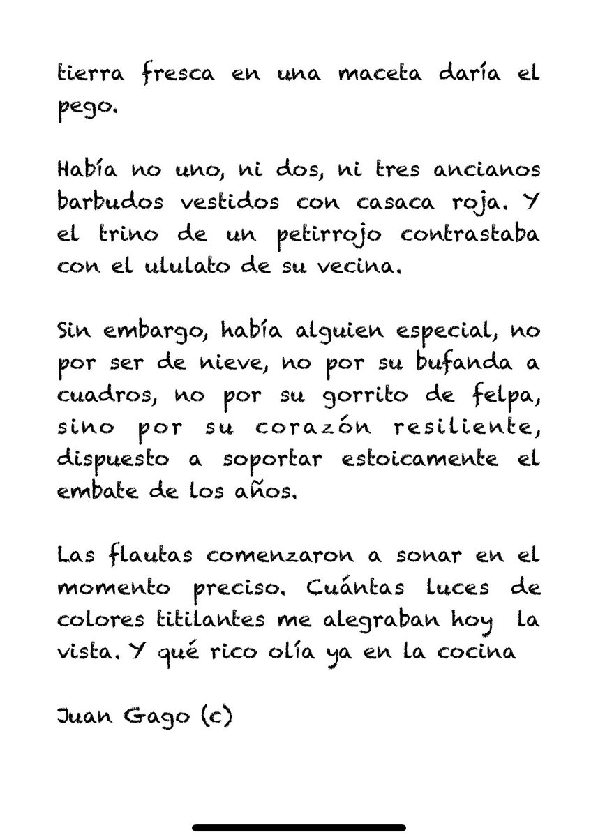 ionztomo16's tweet photo. DE FELPA ~ Juan Gago (c)
#elsalon #cuantasluces #cuentos #elmuñecodenieve #uncorazonreal https://t.co/uIjmaytfXA