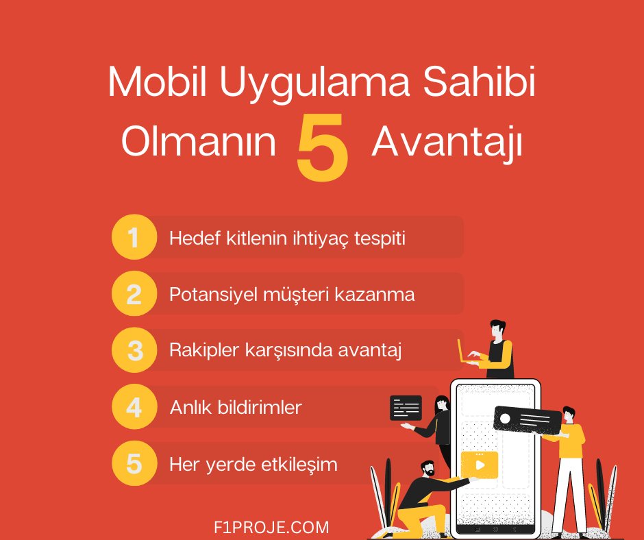 Mobil uygulama sahibi olmanın en önemli 5 avantajını sizler için listeledik.

#mobiluygulama #mobiluygulamageliştirme