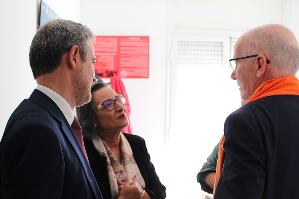 La #TeamEurope a rencontré ceux et celles qui sont sur le terrain en aide aux femmes victimes de violence.
Non au violences basées sur le genre. 🚺🚹

<a href="/FranceTn/">La France en Tunisie 🇫🇷🇪🇺</a>
<a href="/tunez_de/">Embajada de Túnez en España</a>
<a href="/PaysBasTN/">Pays-Bas en Tunisie / السفارة الهولندية في تونس</a>
<a href="/BelgiqueTunisie/">Belgique en Tunisie</a>
<a href="/finlandintunis/">Embassy of Finland in Tunis</a>
<a href="/AmbUeTunisie/">Marcus Cornaro ماركوس كورنارو</a>
<a href="/atfd_tunisie/">Femmes Démocrates</a>

#TeamEurope
#Orangetheword
#16jours