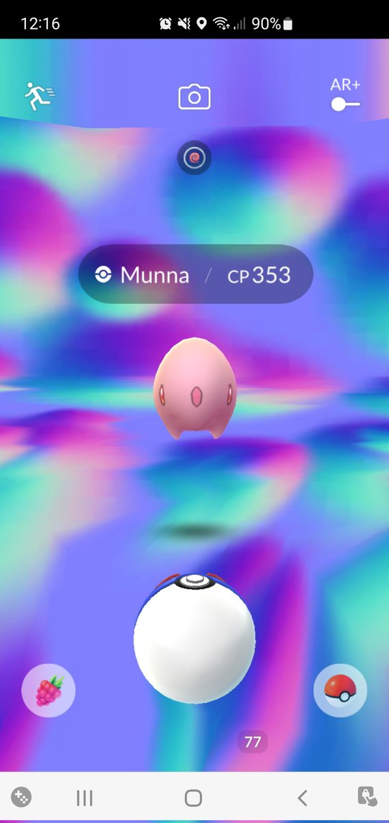 DJFong73's tweet photo. When did the Psychedelic Event start?? @trnrtips @MYSTIC7 @JT_Valor #PokemonGo #GroovyMan #EverythingIsPurple https://t.co/vt0uREnzL4