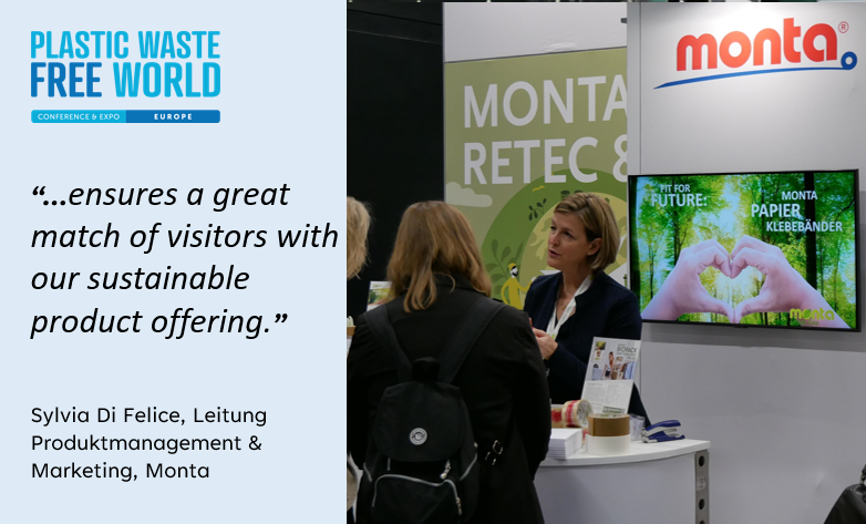 Plastic Waste Free World Europe in Cologne demonstrated that solutions to the plastic crisis are aplenty! Thank you Sylvia Di Felice for your kind words!