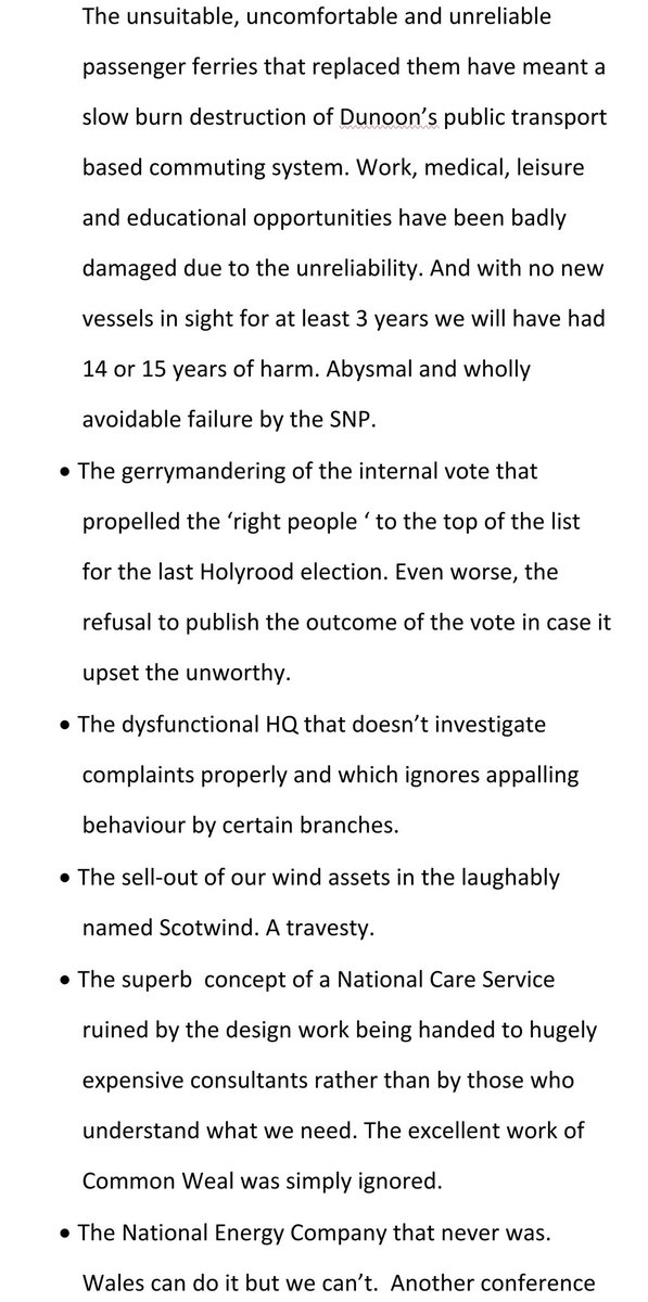 AyeCowal's tweet image. My wife and I have today resigned from @theSNP .
Here's why.
But our commitment to Scotland’s independence is even stronger than before.