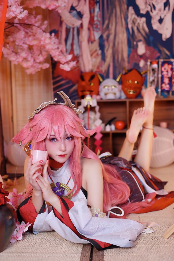一杯飲まない？

#コスプレ #FYP #原神 #美脚 #八重神子 https://t.co/mc34ltpbzr