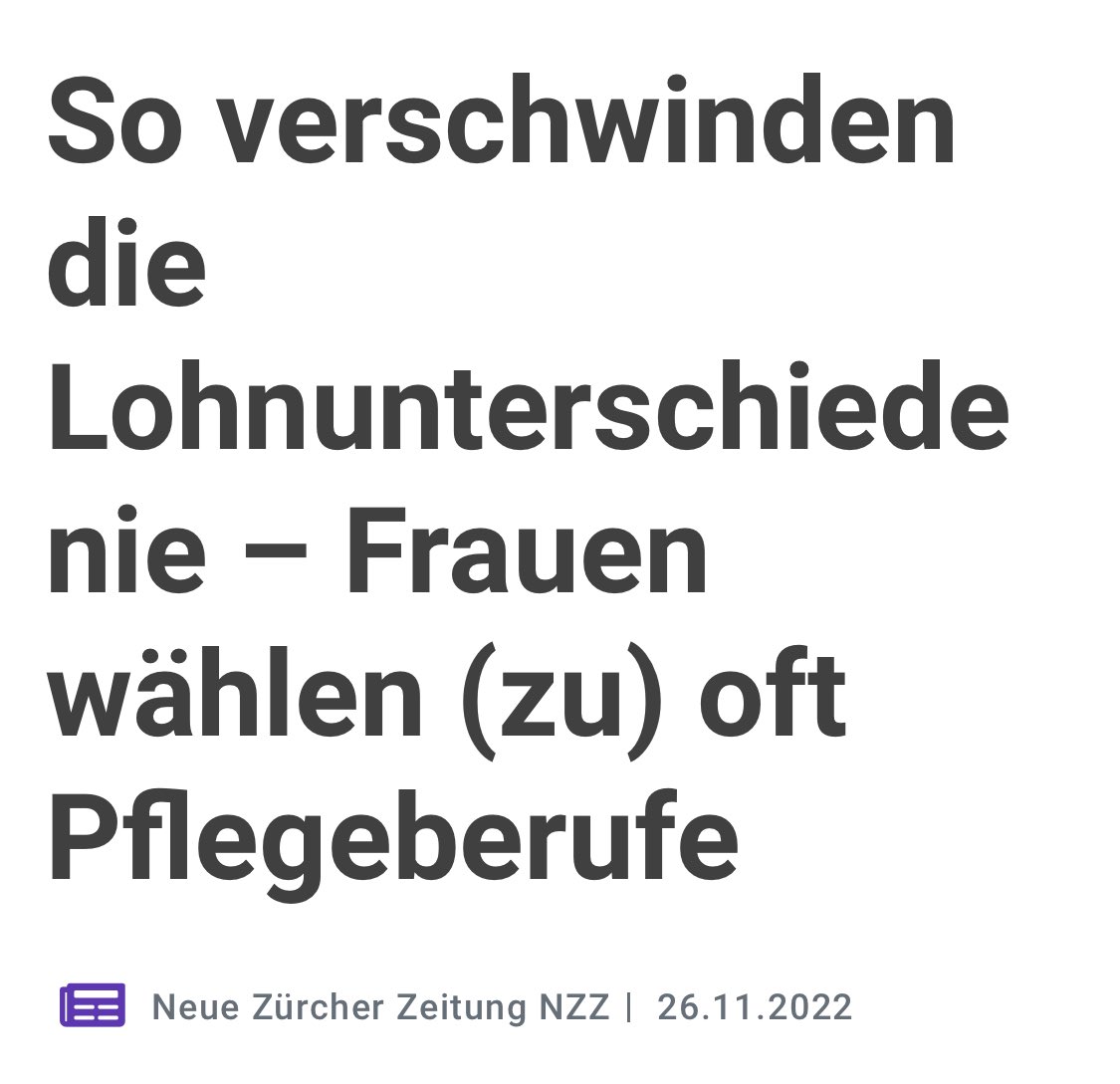 sbkasi's tweet image. Tolles Fazit, das die @NZZ hier zieht.🙄 Oder wie man das Problem auch beim Namen nennen kann.

#FairPayforNursing 
#pflexit