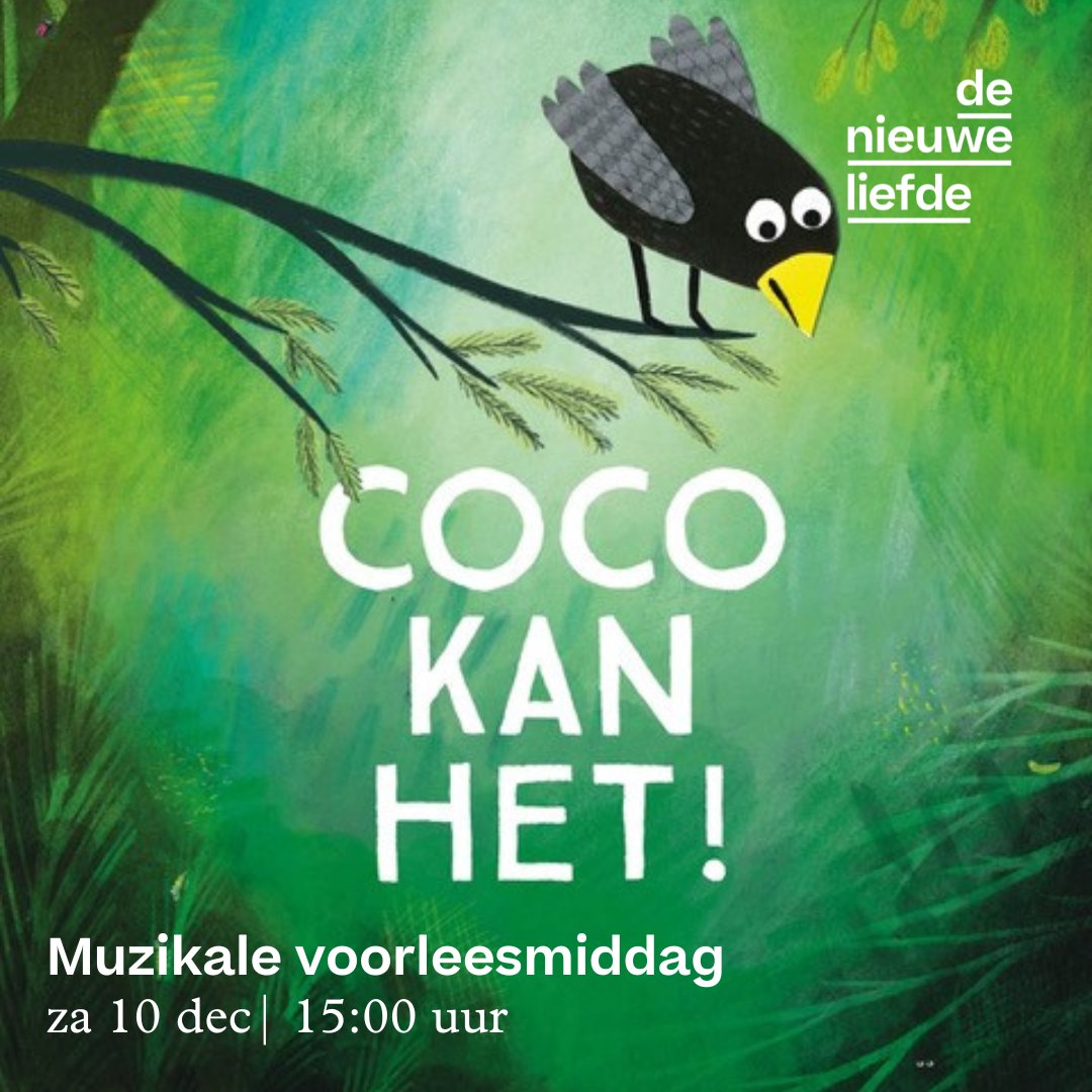 DeNieuweLiefde's tweet photo. Voor deze speciale muzikale voorleesmiddag komt singer–songwriter Gerson Main (@sms_gersON) voorlezen uit de Coco prentenboeken van illustrator @LoesRiphagen en zijn hit kinderliedje ‘Coco Kan Het!’ zingen! 🎙️https://t.co/K7ClKsekam
#voorleesmiddag #Cocokanhet #denieuweliefde https://t.co/gBfSXqipHu