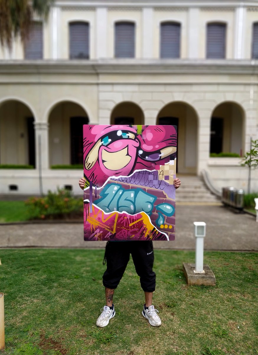 Result of the live painting that happened at <a href="/NFTSaoPaulo/">NFT Sao Paulo by Reiniscouple</a> Thank you very much to everyone involved who made this possible!

<a href="/TrokVerse/">TrokVerse.algo</a> 
<a href="/fredestante/">FredEstante.algo</a> 
<a href="/AlgogemsNFT/">Gems</a> 
<a href="/Algorand/">Algorand Technologies</a> 
<a href="/GGManera/">gabriel.algo</a> 

#graffiti #livepaint #LukinArt #NFT #algofam #Algorand #NFTsp