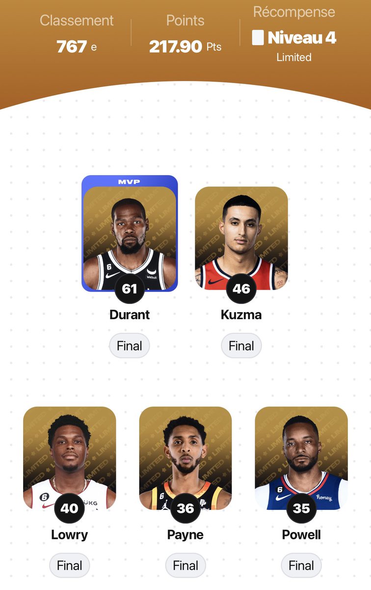 xMicrogus_NBA's tweet photo. Une T4 et une T5 Limited .. pas fou fou mais bon je prend 🔸RDV ce soir pour les reward 🔸 https://t.co/aNokNsFcwa