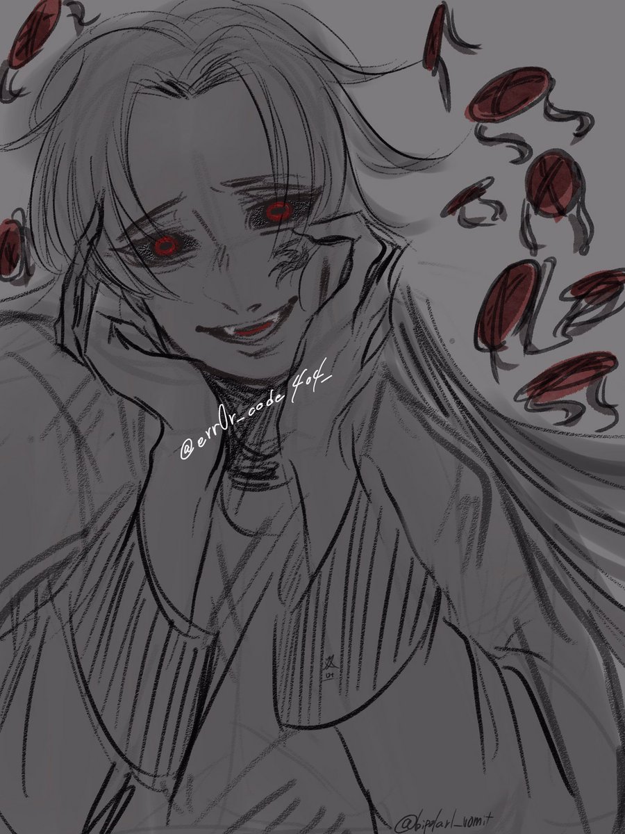 Fday08's tweet photo. バランスを気にしたら負けな過去絵むむ https://t.co/sc4oqEJvFZ