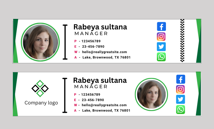 rabeya2018ru's tweet photo. email signature design
#facebook #linkedin #business #twitter #pinterest #instagram #CDTVライブライブ
#ふたりごと
#Cameroon
#CMRSRB
#Aboubakar
#カメルーン
#博衣こより1周年
#Camarões
#RADWIMPS
 #HTMLsignature  #Signature #emailSignature 
hire me :https://t.co/sTVvQsXe89 https://t.co/GC53zFzKJJ