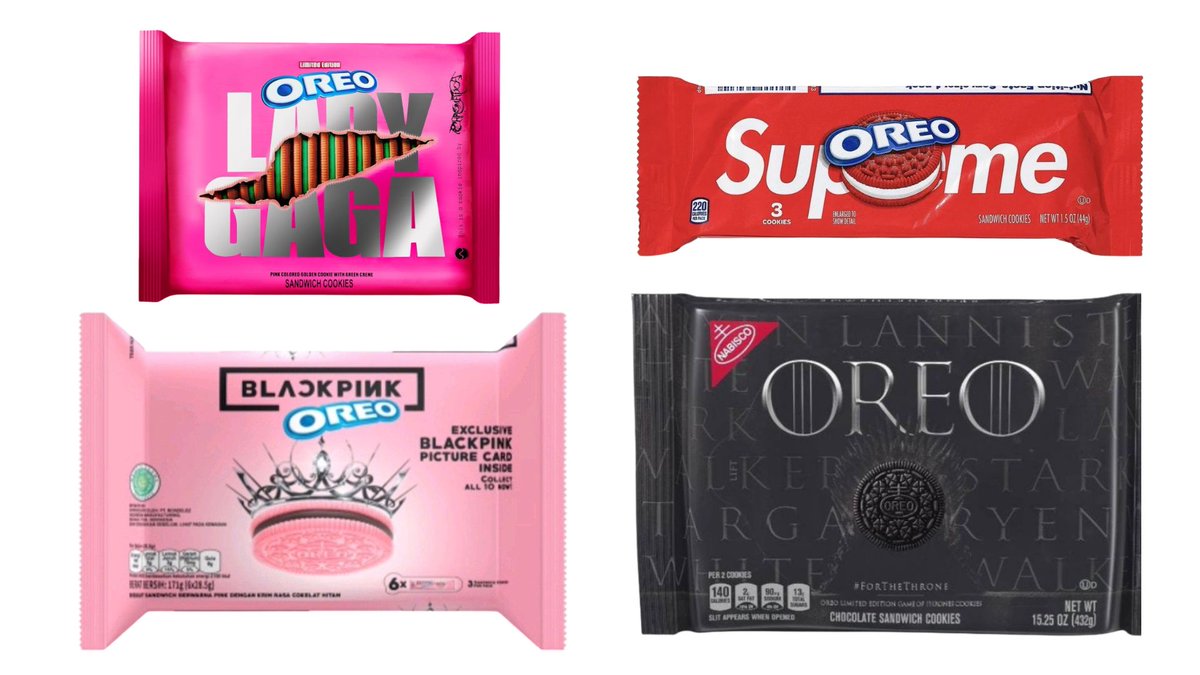 pacmannai's tweet photo. Kalian udah coba Oreo X Blackpink Special Edition belum?

Sadar ga kalau si Oreo ini sering banget bikin produk seasonal yang sukses bikin orang FOMO dan panic buying. 

Kira-kira gimana ya cara mereka tentuin market segment-nya biar tetep berhasil? https://t.co/ppT9U09JdS