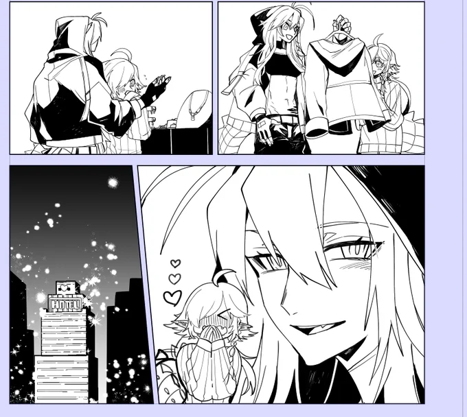 WIP🐊💚🐊🏩
一応新刊(成人向)の内容なので、センシティブで… 