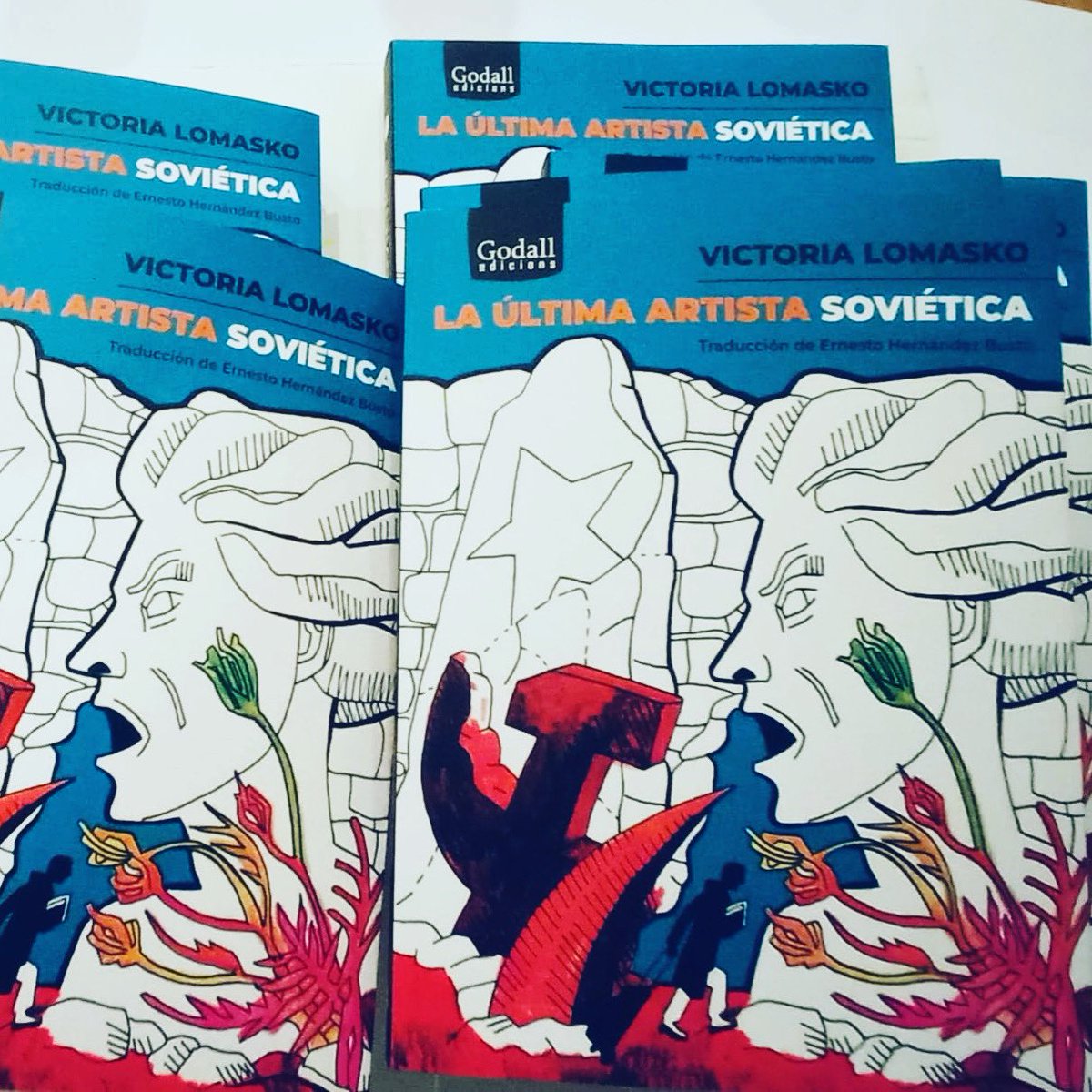 The Last Soviet Artist in Spanish came from the printer's today! With a new cover! 
#thelastsovietartist #godalledicions