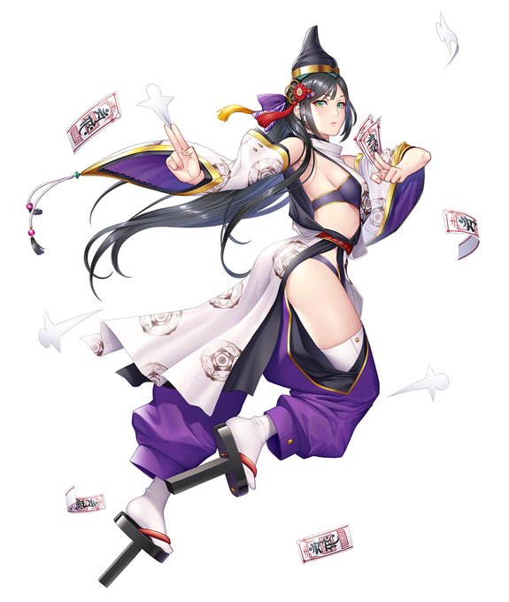 【対魔忍RPGX】11/30 16:00より新イベント開催!
https://t.co/n4s2Qh3hZ5

もう一つの対魔勢力、六波羅の五行学園登場!!
レイドイベント『陰陽師とダイダラボッチ』
イベント報酬SRキャラは さのとしひで先生謹製、鞍橋ほくと初登場!!
イベントストーリー:笹山逸刀斎/飯田和彦
シナリオ:飯田和彦 