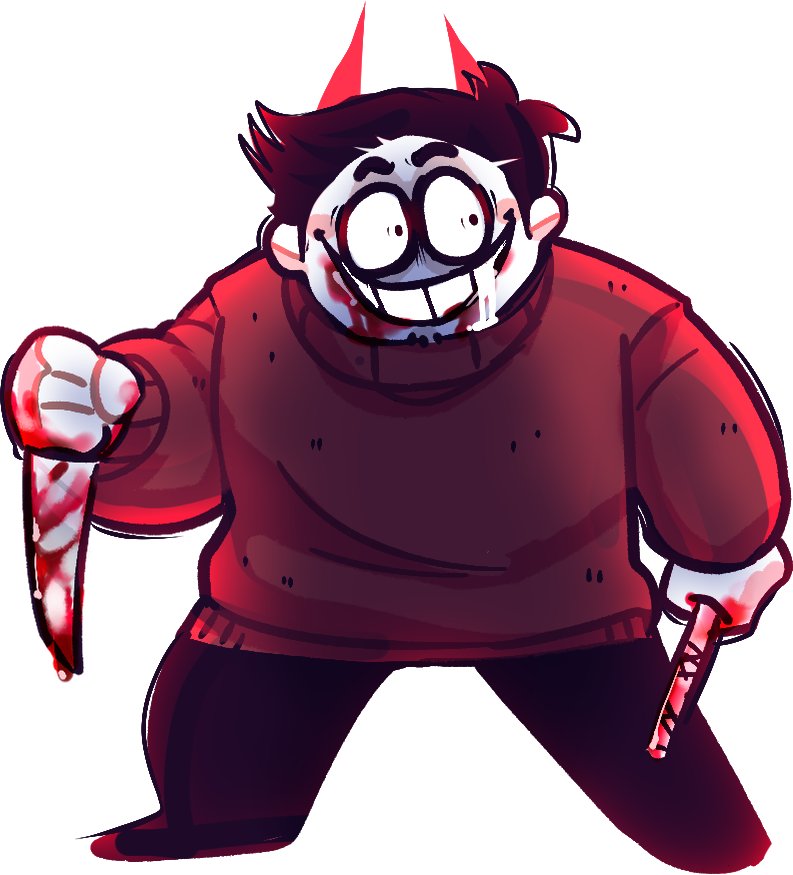 MoriChamberlain's tweet photo. Some spooky month doodle fun >:) 
#spookymonth #bobvelseb #kevinspookymonth https://t.co/asor1bJPTz