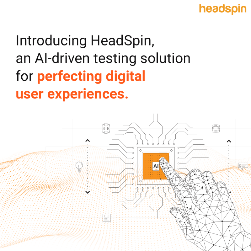 headspin_io's tweet photo. HeadSpin’s AI-driven platform helps #enterprises perform end-to-end #apptesting, optimize performances, and ensure flawless digital user experiences by enabling them to test apps on #realdevices.
#Testing #AutomationTesting #PerformanceTesting #HeadSpin #EndtoEndTesting