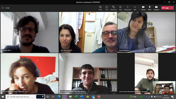 GOFuntrapa's tweet photo. 🚀 Reunión de lanzamiento del #GrupoOperativo #FUNTRAPA
✔ Hemos tenido la primera reunión para comenzar a trabajar en el #proyecto y #avanzar en el #bienestaranimal gracias al uso de #hongos que reduzcan el uso de fármacos #antiparasitarios. https://t.co/Wtq4HIllId