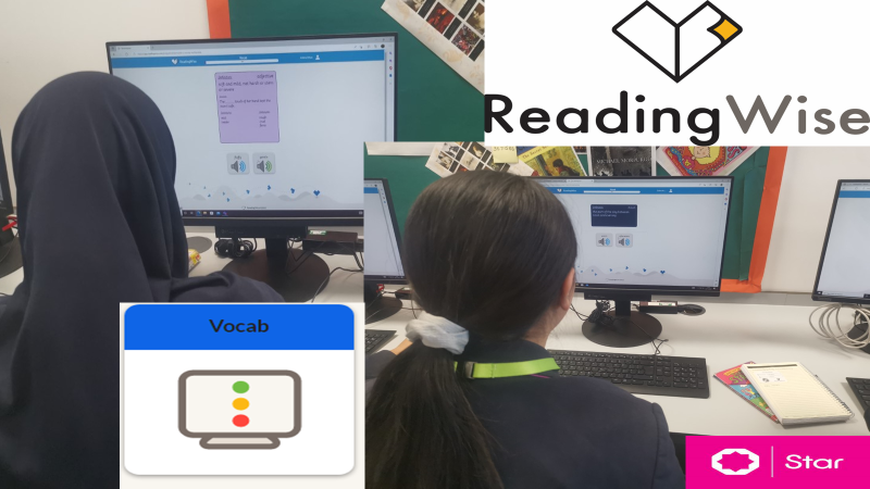 edengirlsslough's tweet photo. Year 8 pupils use the ReadingWise platform to develop their literacy skills on specific vocabulary banks created by the English department. #ReadingWise #Literacy #Vocabulay https://t.co/CLblyIXFEt