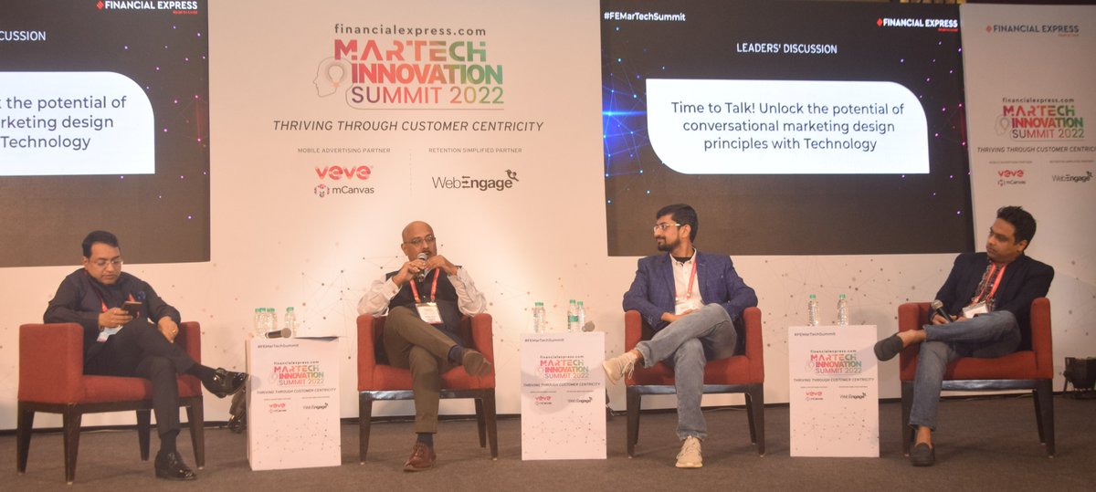 tech_mahindra's tweet photo. .@JagdishMitra, our Chief Strategy Officer & Head of Growth, shared his views at FE Martech Innovation Summit 2022, on the topic 'Time to Talk! Unlock the potential of conversational marketing design principles with Technology'.
More: https://t.co/mK9ursKcpX
#FEMarTechSummit https://t.co/QX9o5Rxt9h