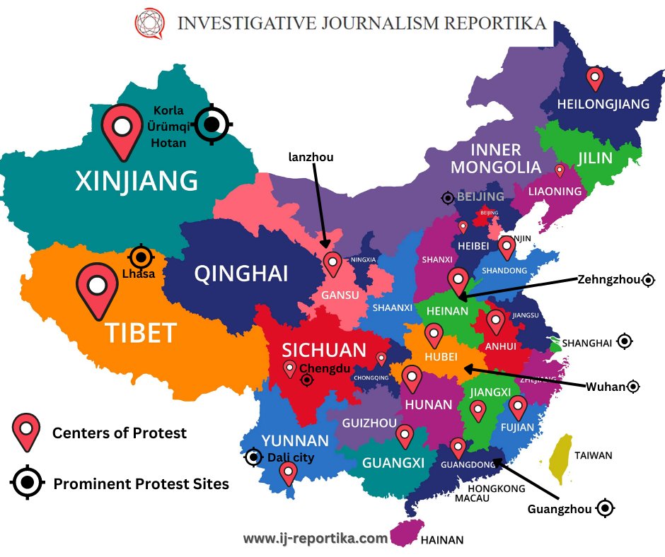 ijreportika's tweet photo. 1/n Here is a the complete Timeline of the #RebellionInChina and to which parts it has spread till now.

Read the report and go through the report for between understanding

https://t.co/m7cmJDLzsc https://t.co/rfCKf1ZjFp