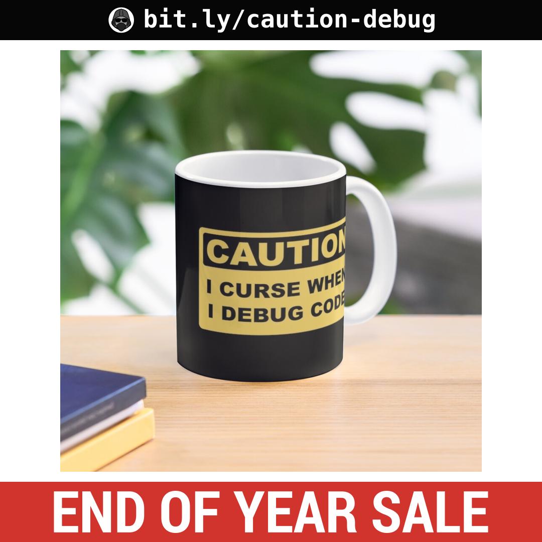 CoderShirts's tweet photo. Caution I Curse When I Debug Code
β‘οΈ https://t.co/Dnjlg4xVSw
#CoderMerch #ComputerProgrammer #DeveloperMerch #GeekHumor #GeekMerch #NerdHumor #NerdMerch #ProgrammerHumor #ProgrammerMerch #SoftwareDeveloper #EndOfYearSale #YearEndSale #ProgrammerMug #DeveloperMiug https://t.co/tdoZTHKBsS