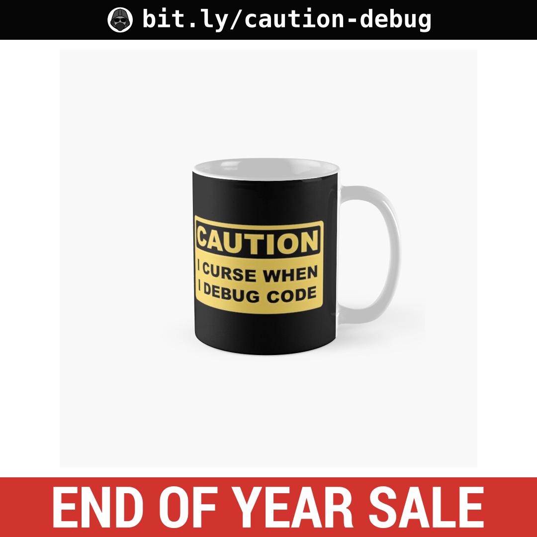 CoderShirts's tweet photo. Caution I Curse When I Debug Code
β‘οΈ https://t.co/Dnjlg4xVSw
#CoderMerch #ComputerProgrammer #DeveloperMerch #GeekHumor #GeekMerch #NerdHumor #NerdMerch #ProgrammerHumor #ProgrammerMerch #SoftwareDeveloper #EndOfYearSale #YearEndSale #ProgrammerMug #DeveloperMiug https://t.co/tdoZTHKBsS