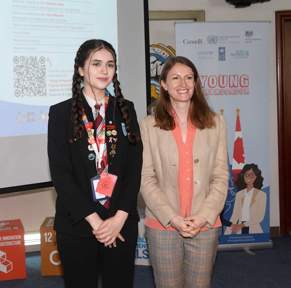 ukinkuwait's tweet photo. A huge congratulations to all the amazing students who were selected to take part in this initiative - especially Miriam and Abdelaziz, who we look forward to welcoming to the British Embassy team for the coming weeks!

Read more 👇
https://t.co/PU9cevfbXA https://t.co/sKEF3OAKdj