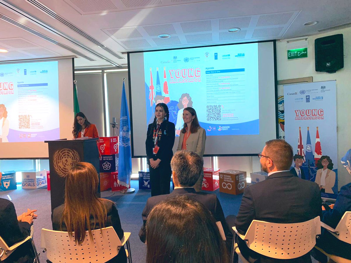 ukinkuwait's tweet photo. A huge congratulations to all the amazing students who were selected to take part in this initiative - especially Miriam and Abdelaziz, who we look forward to welcoming to the British Embassy team for the coming weeks!

Read more 👇
https://t.co/PU9cevfbXA https://t.co/sKEF3OAKdj