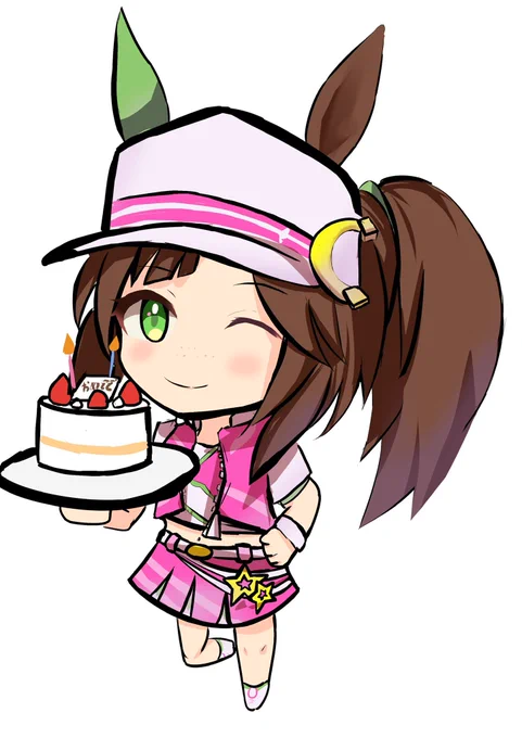 誕生日おめでとうなの!#ウマ娘#アイネスフウジン 