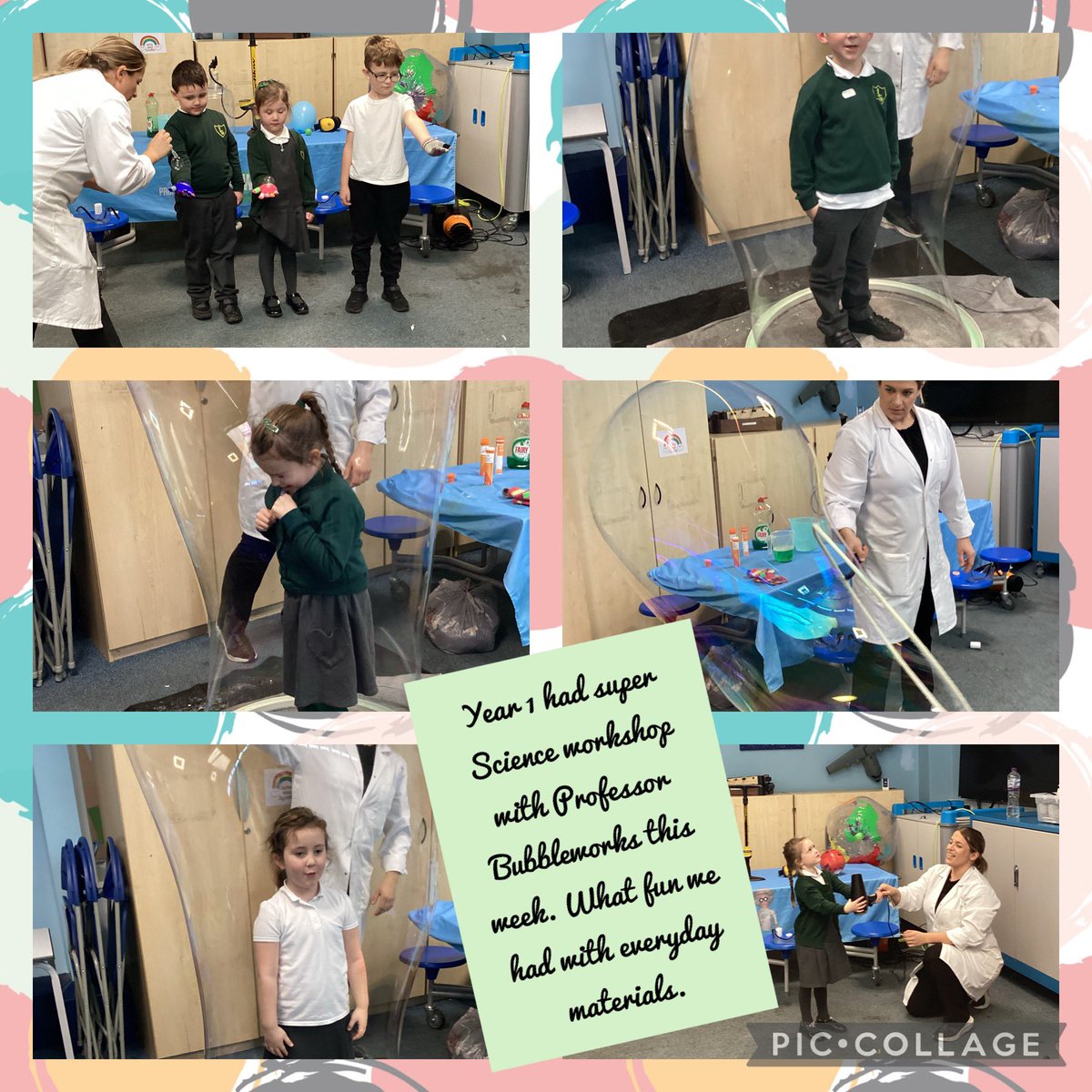 Thank you to Professor Bubbleworks for a super Science workshop on Friday the children and the adults loved it! #primaryscience