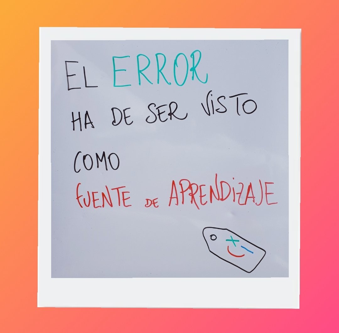 ClaseDeVirginia's tweet photo. #Reflexiones
#ReflexionesDeLunes
#ReflexionesDeLunesAlSol
#ElError
#LaImportanciaDelError
#ElErrorComoAprendizaje
#LoBuenoDeEquivocarse https://t.co/7JcfGL3SIX