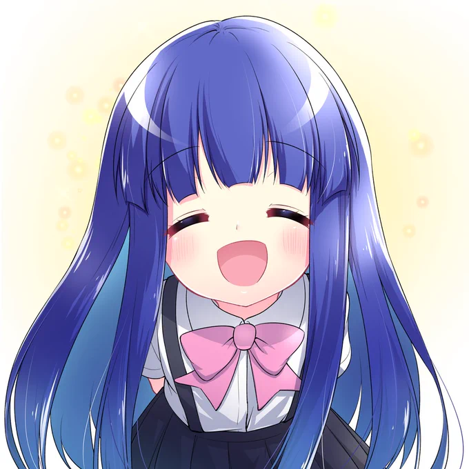 #いいにぱーの日 ってことで、過去絵のにぱちゃま。 