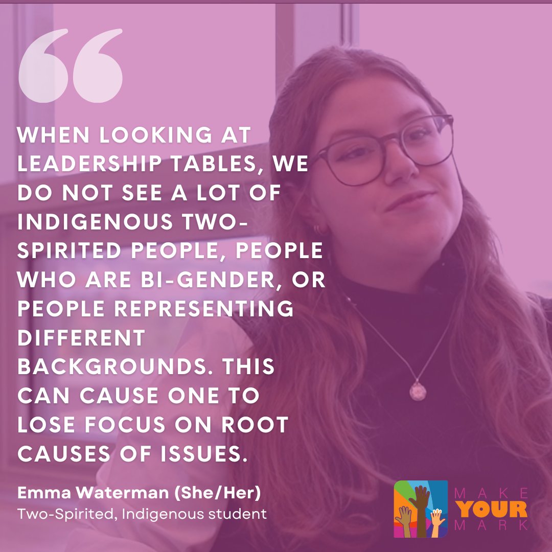 MakeYourMarkNL's tweet photo. Leadership tables must represent the true diversity of the communities they serve. Thanks Emma Waterman for sharing your value with us on MYM TV . If you haven't seen the first episode of this season, you can catch it here https://t.co/NynAZs0aqR https://t.co/3t62yCAisL
