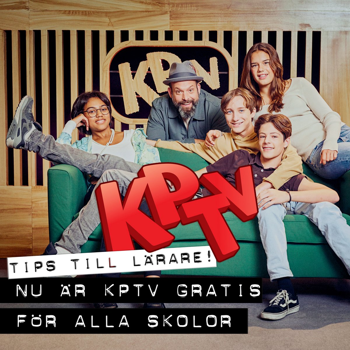 Nu släpper vi KPTV för skolan – gratis! Alla lärare och pedagoger är välkomna att anmäla sig på länken för att få tillgång till programmen.
cmore.se/kptv-i-skolan