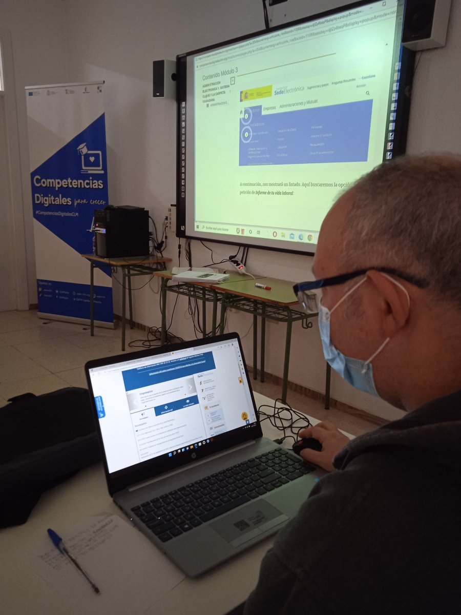 ASOCIACIONFUEN3's tweet photo. Aprendemos sedes electrónicas, carpeta ciudadana y sistema cl@ve @EAPNclm #CompetenciasDigitalesCLM Plan de recuperación, transformación y Resiliencia -financiado por la Unión Europea #NextGenerationE
Con el apoyo y financiación de @gobjccm y la Consejería de #BienestarSocialCLM https://t.co/1NLgmLM2en