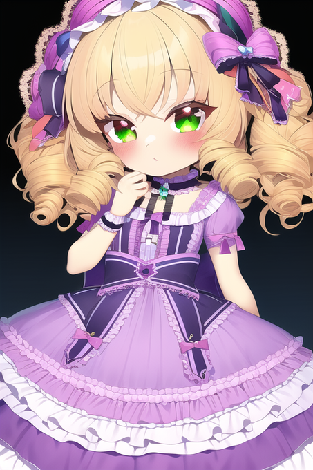 AruraTask's tweet image. 今日のちびろりちゃん💞🫶opensea.io/collection/lit…開催中#ゴスロリファッション#GothicLollita