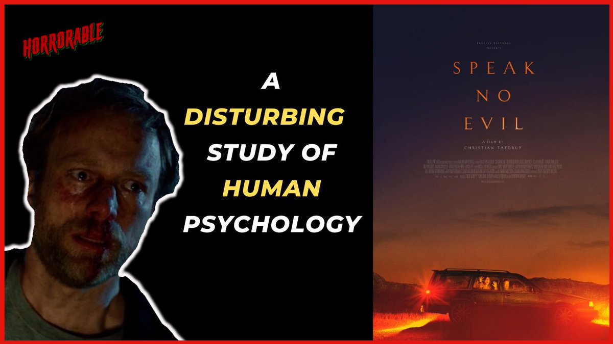 Horrorable666's tweet photo. Thank you @Graeme_D_Wilson for the recommendation! How far do you go until you say 'enough is enough?' #speaknoevil digs away at the human psyche and is great viewing!

Check out the review at the jump below: 👇👇👇

https://t.co/wTnGQYGEBz https://t.co/pUlCtT5WIx