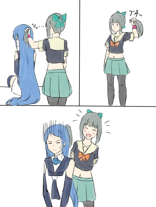 何も考えていない夕張漫画です 