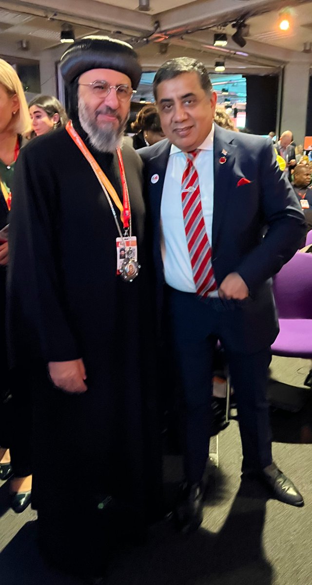 BishopAngaelos's tweet photo. Good to join dear friend Lord @TariqAhmadBt, HRH the Countess of Wessex and Foreign Secretary @JamesCleverly as @GovUK and @FCDOGovUK host #PSVI Conference in London, paying tribute to survivors, and remembering those who have tragically not survived.
#DeclarationOfHumanity https://t.co/7ZS4U3eTYR