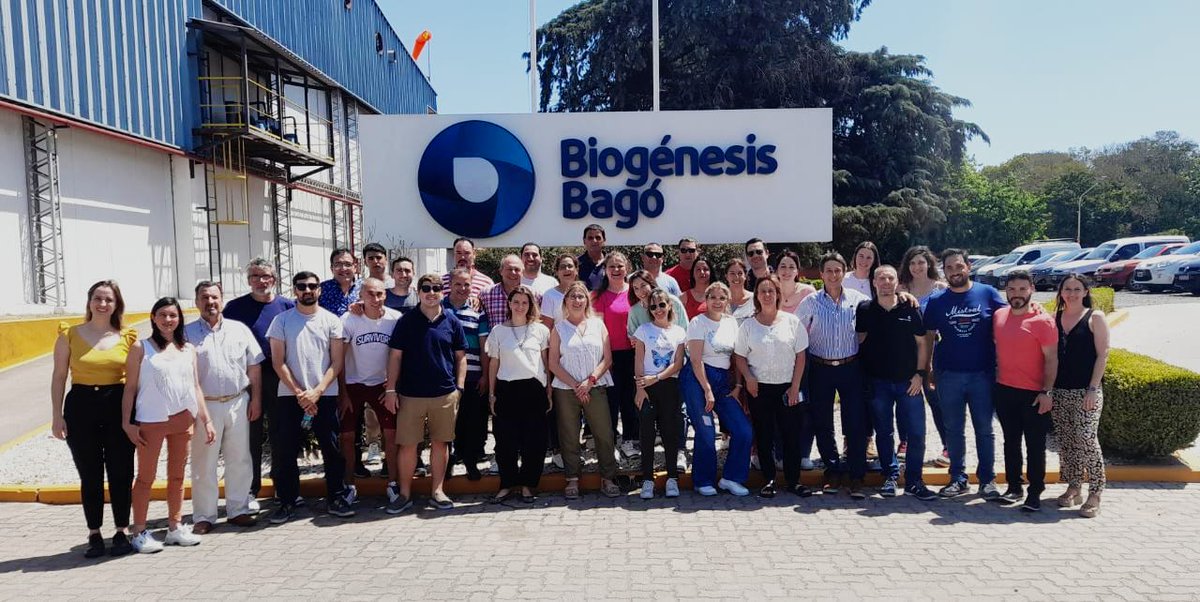 biogenesisbago's tweet photo. Recibimos en planta Garín, Argentina, la visita del equipo de Laboratorio Azul Diagnóstico, nuestros aliados y expertos en análisis clínicos veterinarios.

#BioInnova #SaludAnimal #Prevención #Diagnóstico #Investigación https://t.co/p9Tfu3EavB