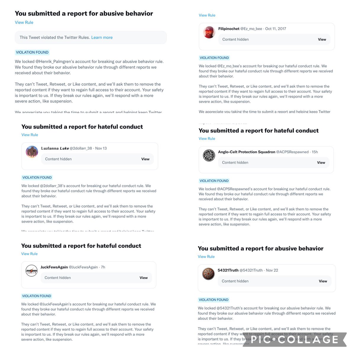 FightNeverFear's tweet photo. #DeplatformHate
#EndJewHatred
#ItStartedWithWords
#DeplatformingWorks
Thanks so much to everyone who reported. It takes a lot of people to accomplish this.🖤❤️
Please don’t give up hope.
‼️Keep reporting because it still works. ‼️ https://t.co/Do6ujvqo8s